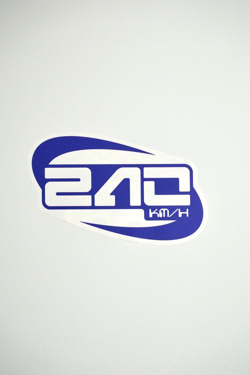 Big sticker 240KM/H